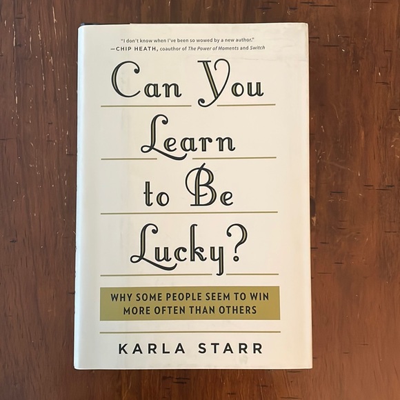 Can you learn to be lucky book by Carla star. - Picture 1 of 5